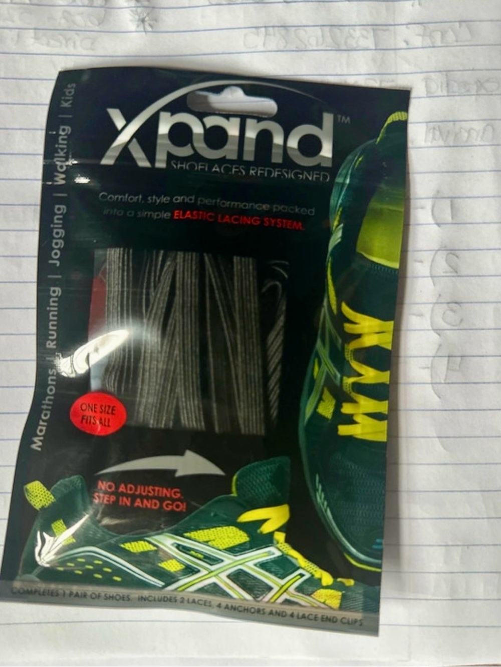 Xpand Elastic Lacing System - black